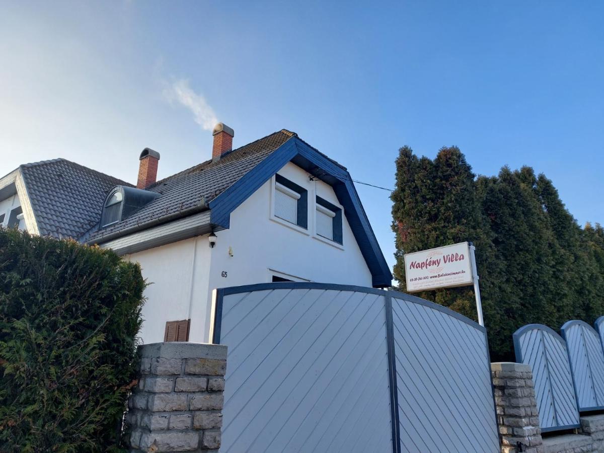 Napfeny Villa Balatonfüred Dış mekan fotoğraf